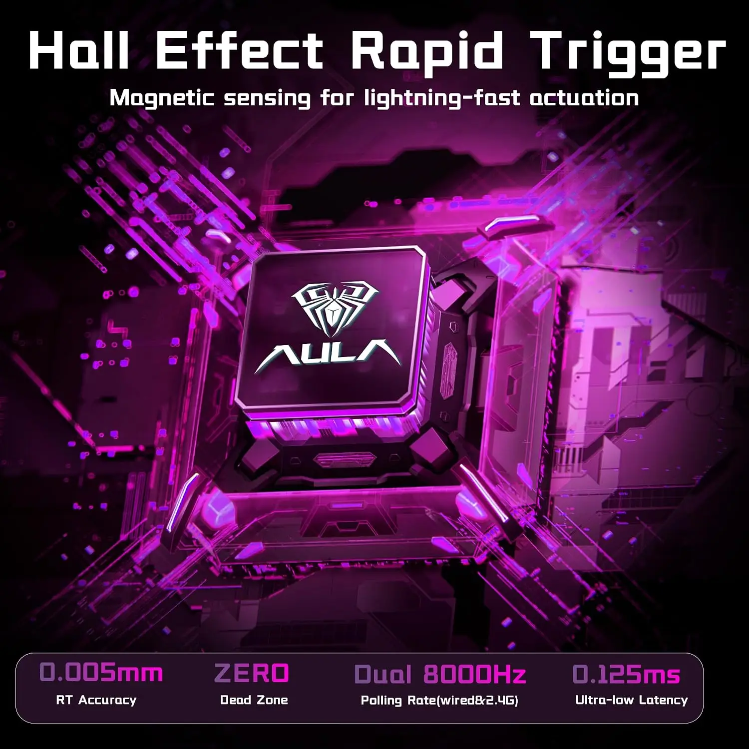 لوحة مفاتيح ألعاب لاسلكية Aula - مراجعة Gaming Keyboard Nearby وسعره